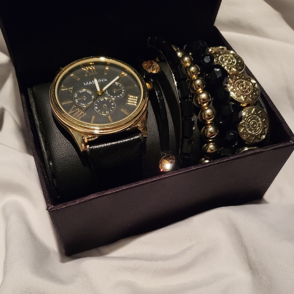 MASSINI Watch Bracelet Set